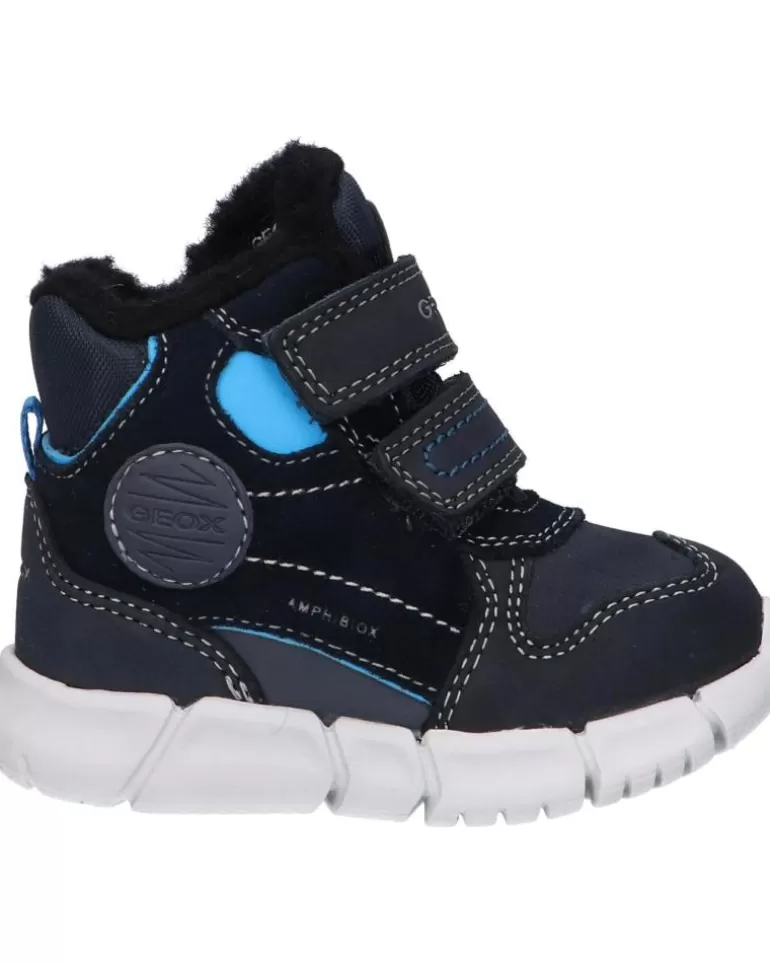 GEOX Botas De Niña Y Niño B163Pb 03222 B Flexyper Boy B Abx C4231 Navy-Sky Flash Sale