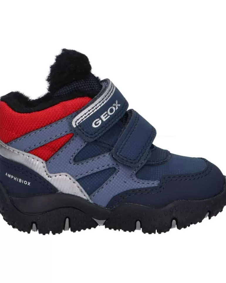 GEOX Botas De Niña Y Niño B2620B 0Cefu B Baltic Boy B Abx C0735 Navy-Red Sale