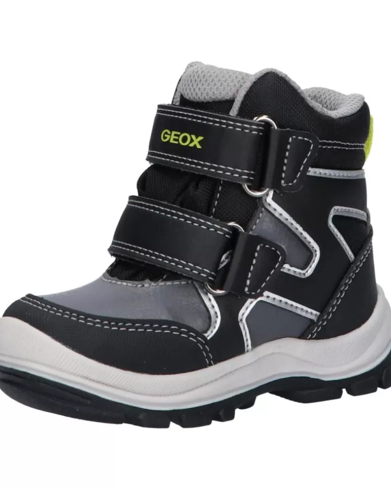 GEOX Botas De Niña Y Niño B263Vd 0Fu54 B Flanfil Boy B Abx C0017 Black-Grey Fashion