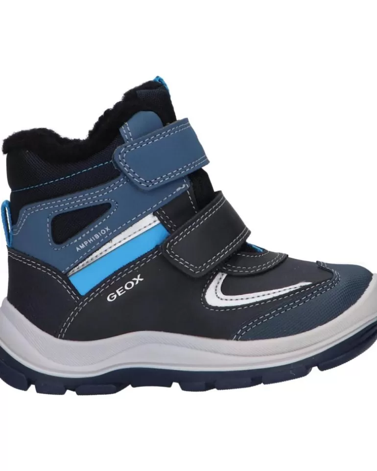 GEOX Botas De Niña Y Niño B263Vh 050Fu B Flanfil Boy B Abx C4231 Navy-Sky Sale