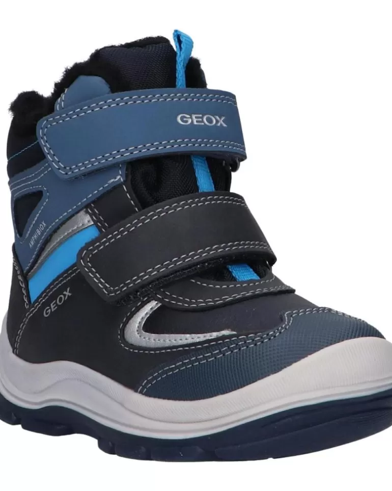 GEOX Botas De Niña Y Niño B263Vh 050Fu B Flanfil Boy B Abx C4231 Navy-Sky Sale