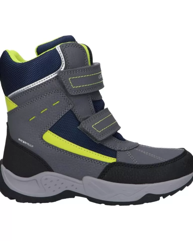 GEOX Botas De Niña Y Niño J04Ceb 0Cefu J Sentiero Boy B Wpf C0739 Dk Grey-Navy Outlet