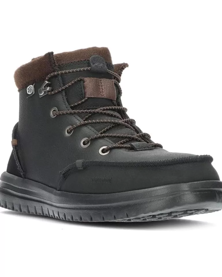 HEY DUDE Botas De Hombre Botas Dude Bradley Boot Leather 40189 Black Cheap
