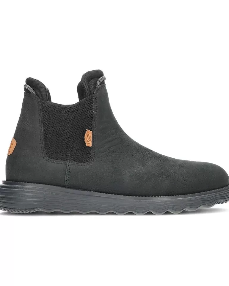 HEY DUDE Botas De Hombre Botines Dude Branson Boot 40187 Black Cheap