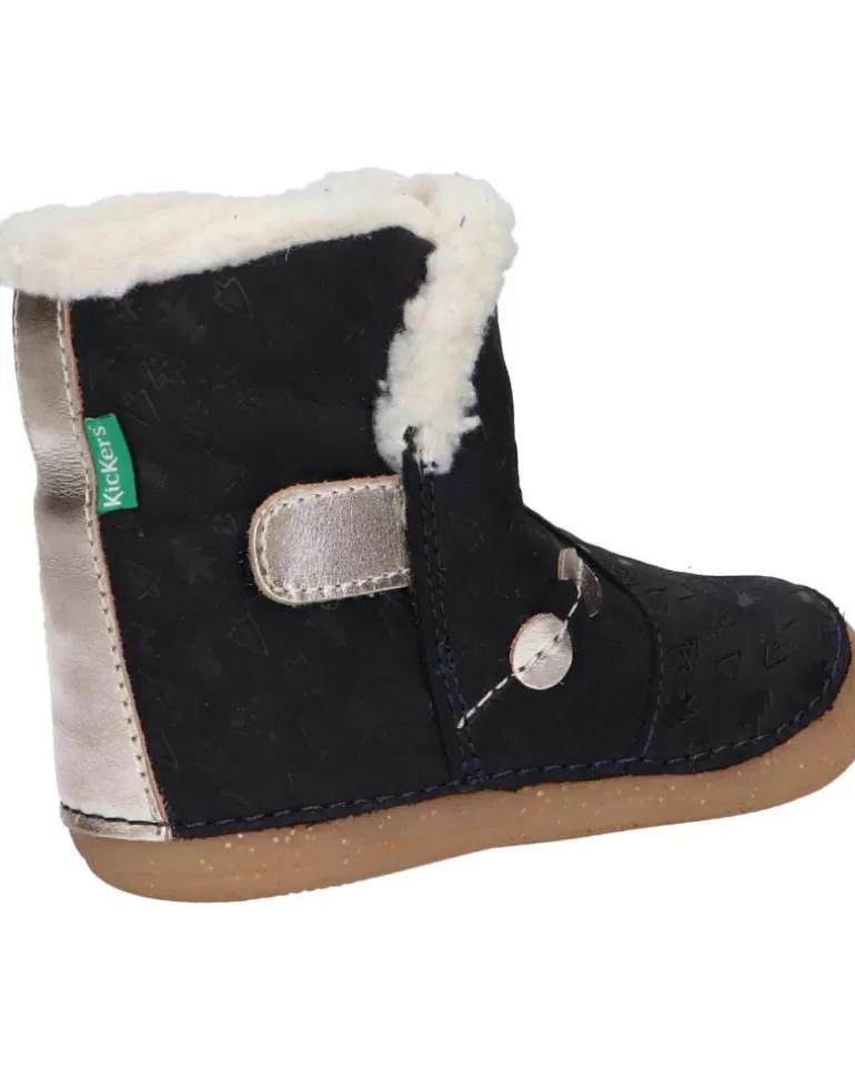 KICKERS Botas De Niña 909740-10 So Windy 102 Marine Or Fanta Store