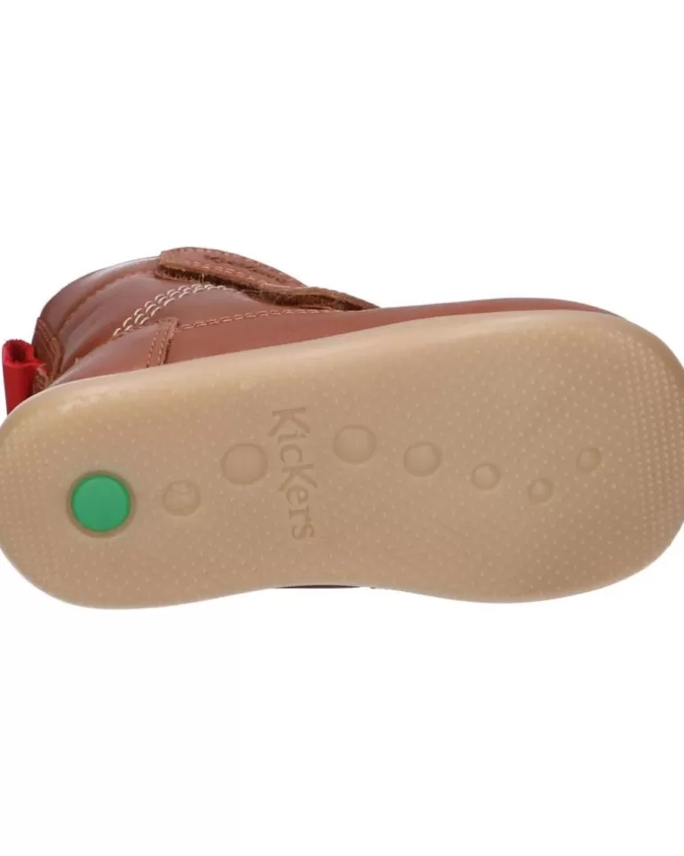 KICKERS Botas De Niña Y Niño 909770-10 Bamakratch 114 Camel New