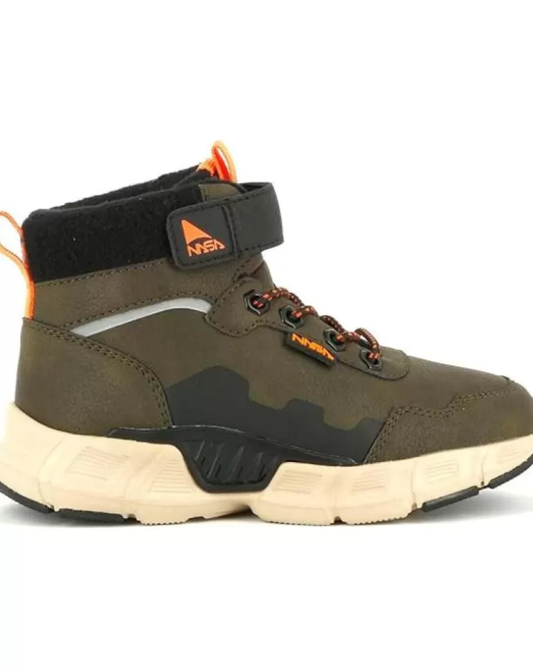 PABLOSKY Botas De Niño Bota Velcro Nasa Marron Outlet