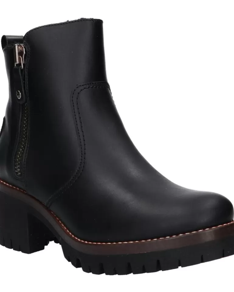 PANAMA JACK Botas De Mujer Pauline Igloo Trav B2 Napa Negro New