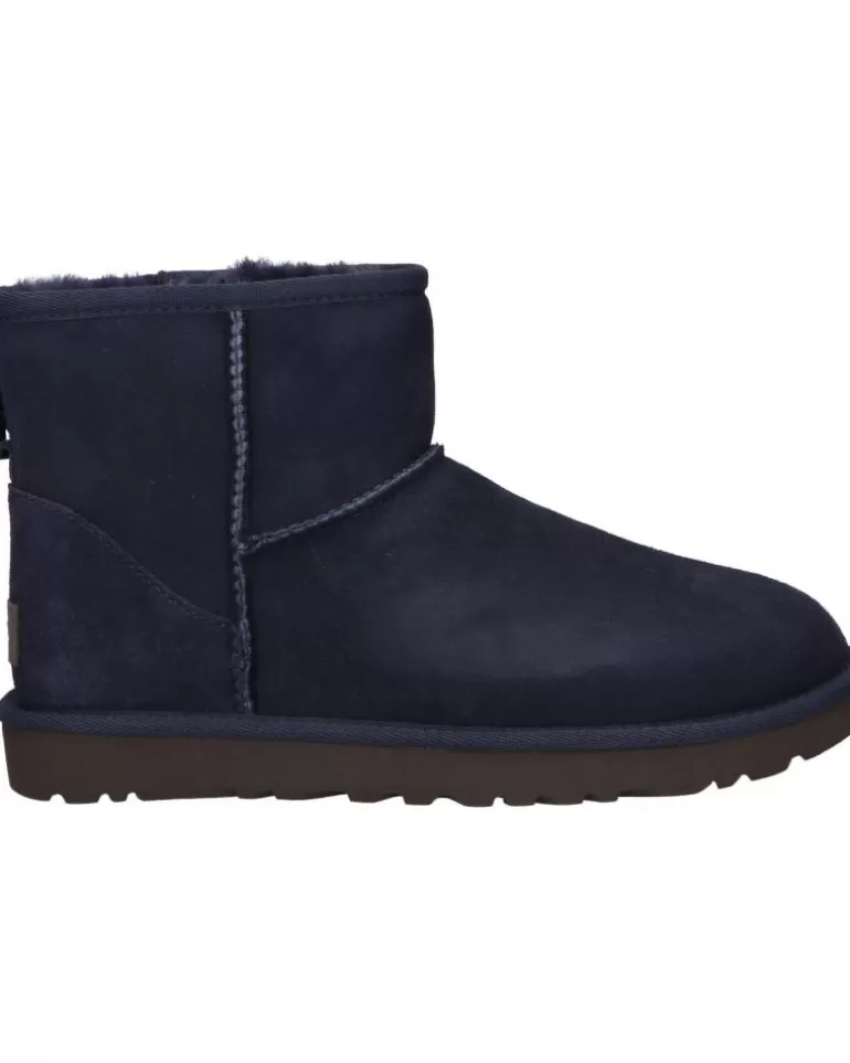 UGG Botas De Mujer 1016222 Classic Mini Ii Eve Blue New