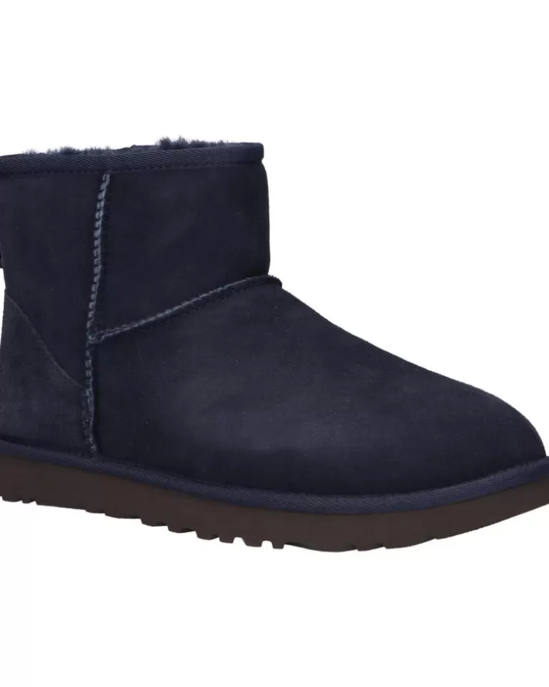 UGG Botas De Mujer 1016222 Classic Mini Ii Eve Blue New