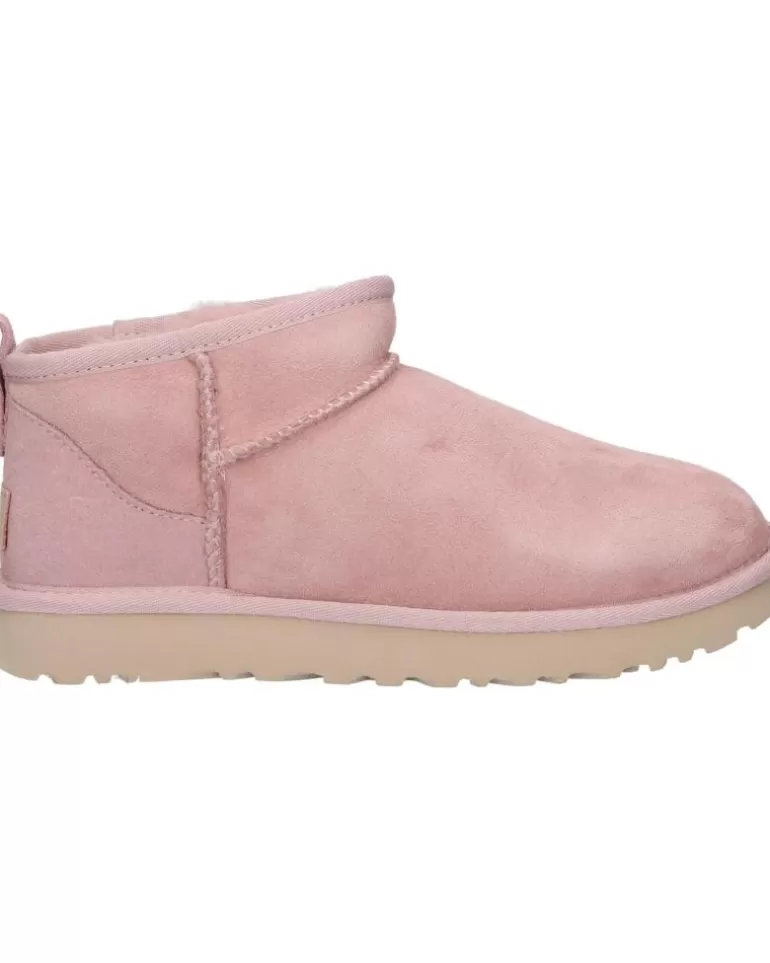 UGG Botas De Mujer 1116109 Classic Ultra Mini Rose Grey Clearance