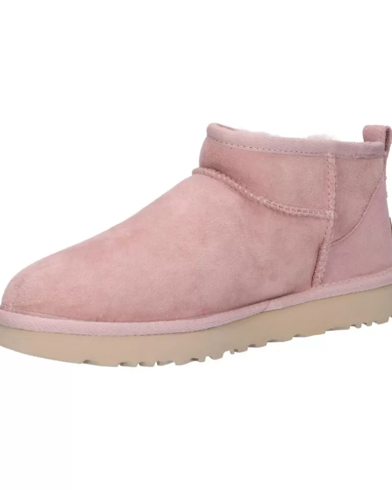 UGG Botas De Mujer 1116109 Classic Ultra Mini Rose Grey Clearance
