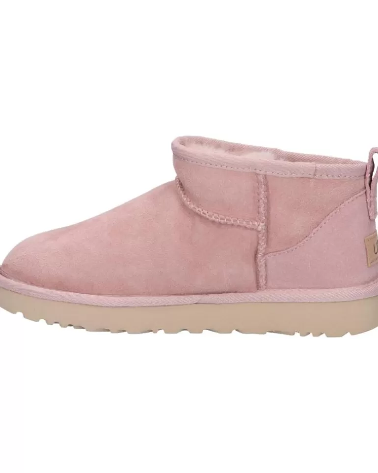UGG Botas De Mujer 1116109 Classic Ultra Mini Rose Grey Clearance