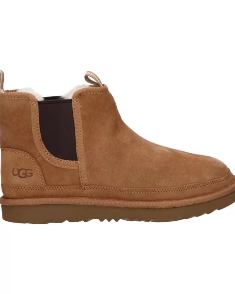 UGG Botas De Mujer Y Niña 1143706K Neumel Chelsea Chestnut Discount