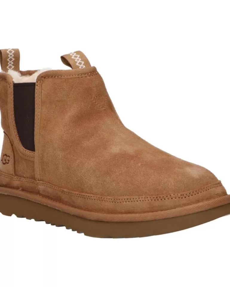 UGG Botas De Mujer Y Niña 1143706K Neumel Chelsea Chestnut Discount