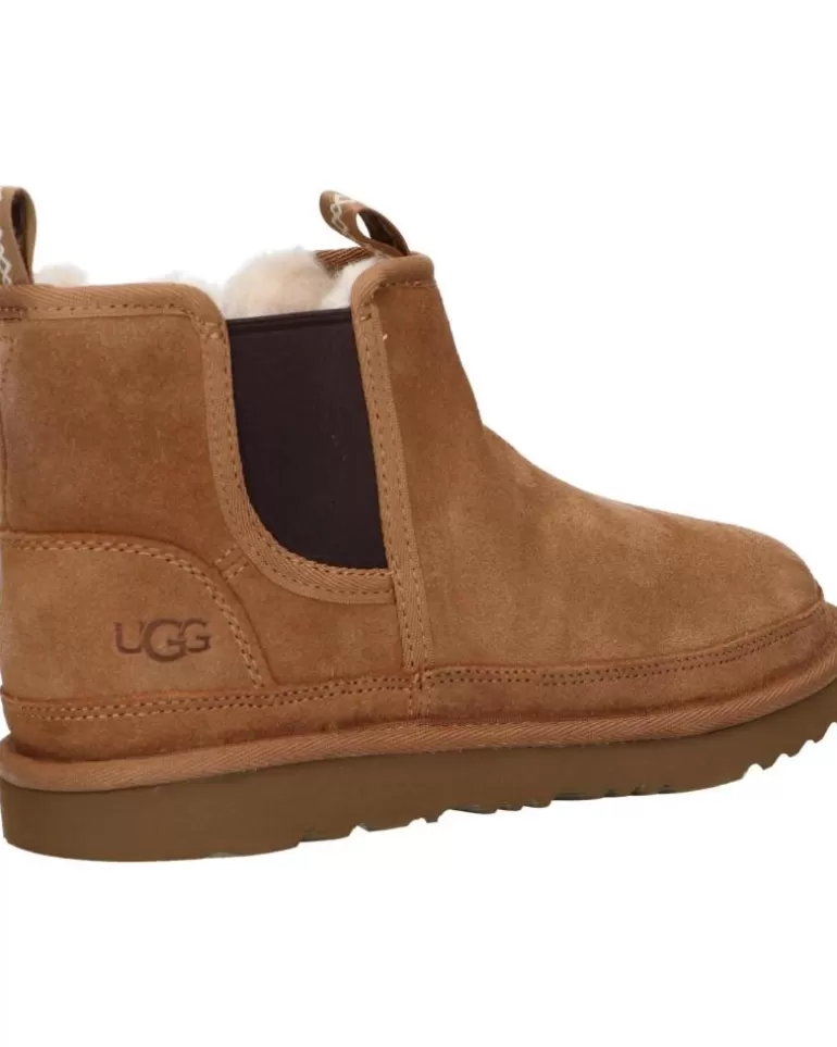 UGG Botas De Mujer Y Niña 1143706K Neumel Chelsea Chestnut Flash Sale