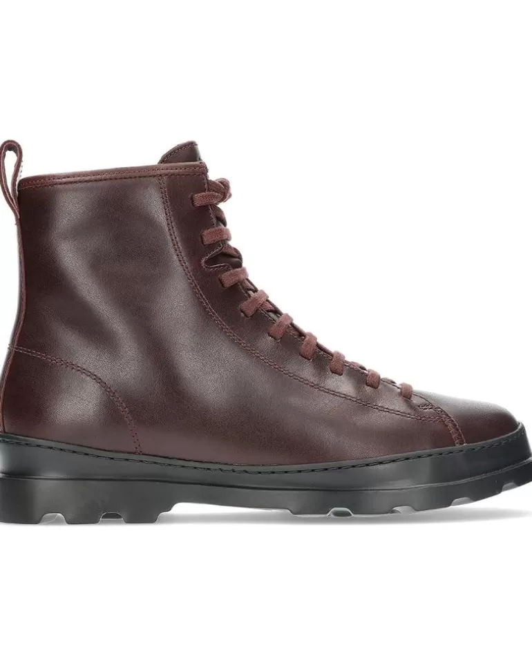 CAMPER Botines De Hombre Botas Brutus K300245 Burgundy Fashion