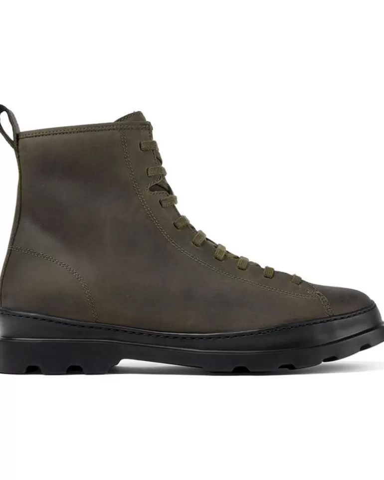 CAMPER Botines De Hombre Botas Brutus K300245 Olive027 New
