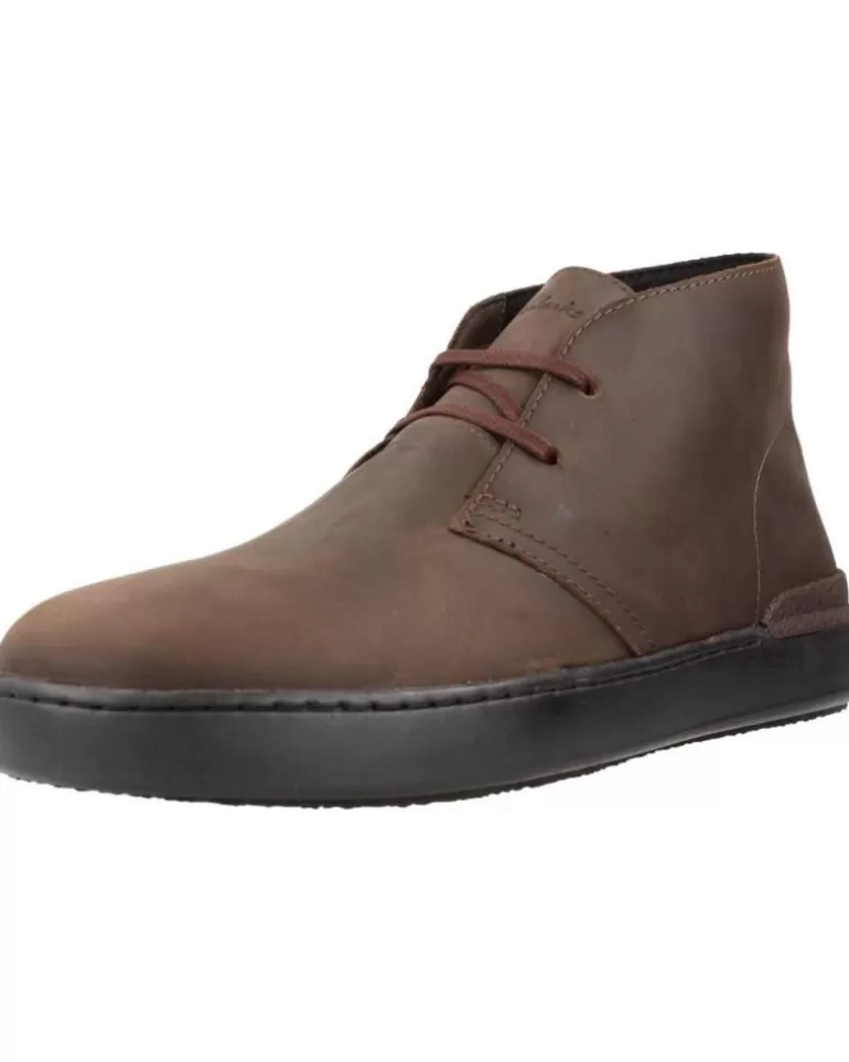 CLARKS Botines De Hombre Courtlite Dbt Marron Shop