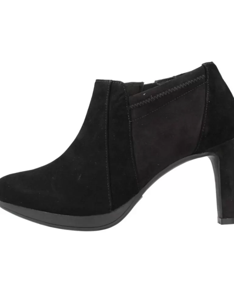 CLARKS Botines De Mujer Ambyr Hope Negro New