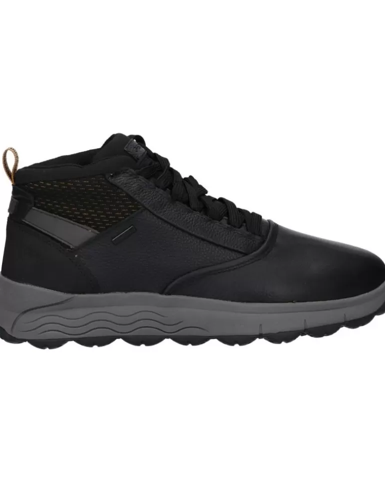 GEOX Botines De Hombre U26Fda 0466K U Spherica C9999 Black Clearance