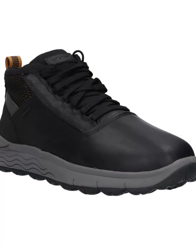 GEOX Botines De Hombre U26Fda 0466K U Spherica C9999 Black Clearance