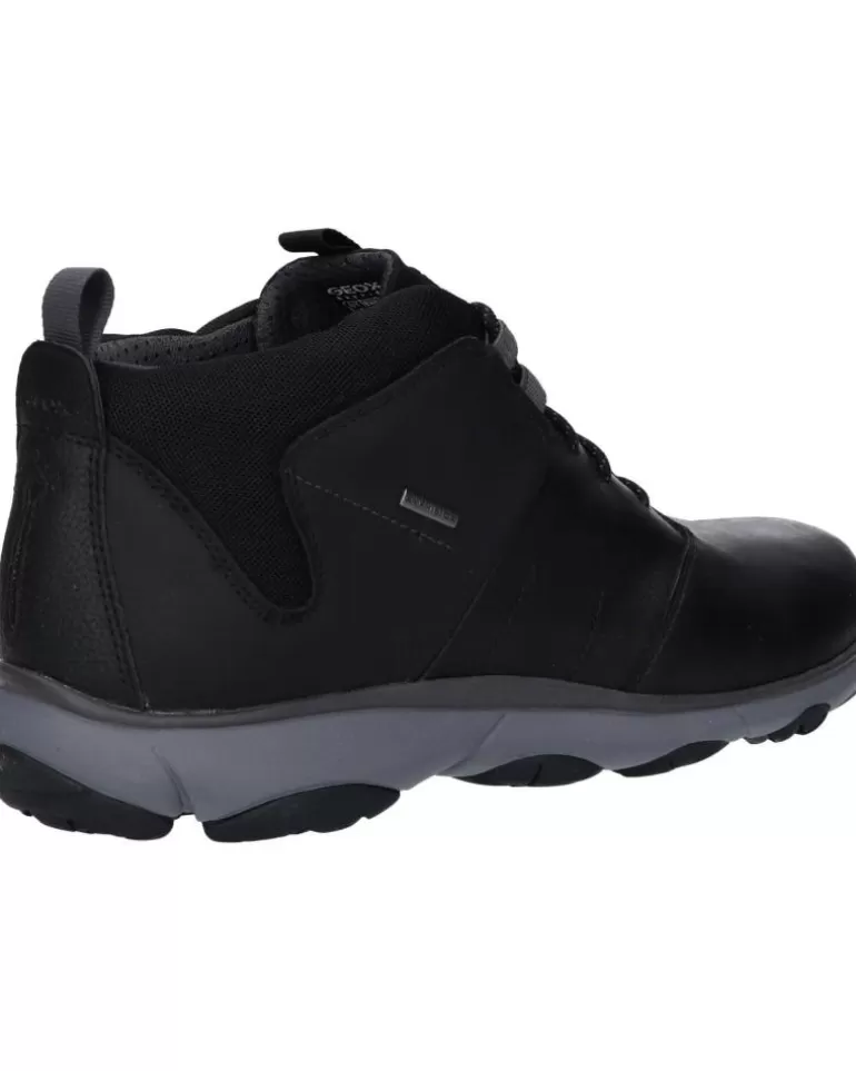 GEOX Botines De Hombre U742Va 043Ek U Nebula 4 X 4 B Abx C9997 Black Hot