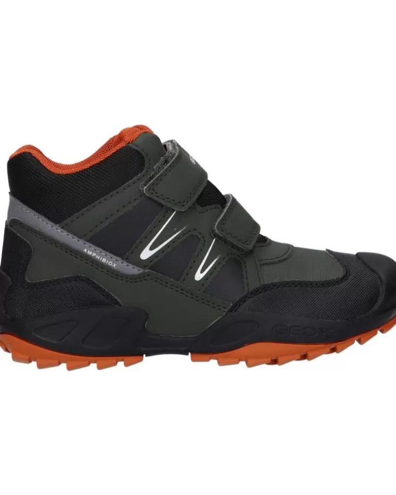 GEOX Botines De Mujer Y Niño J261Wa 0Cefu J New Savage Boy B A Ca37L Military-Dk Orange Cheap