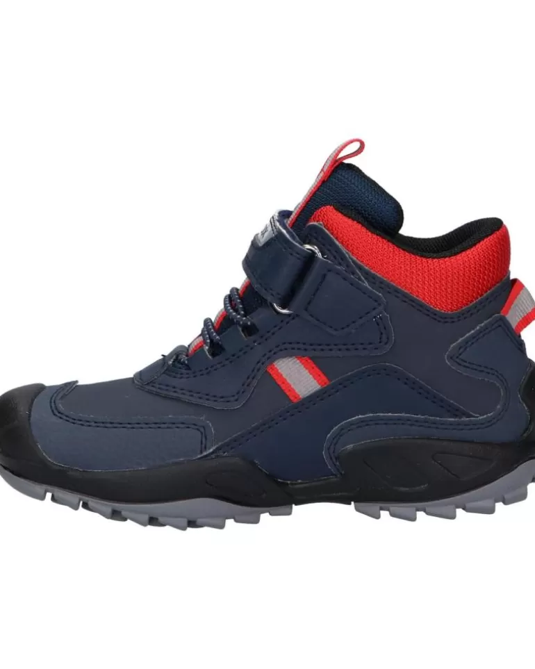 GEOX Botines De Mujer Y Niño J261Wb 0Cebu J New Savage C0735 Navy-Red Fashion