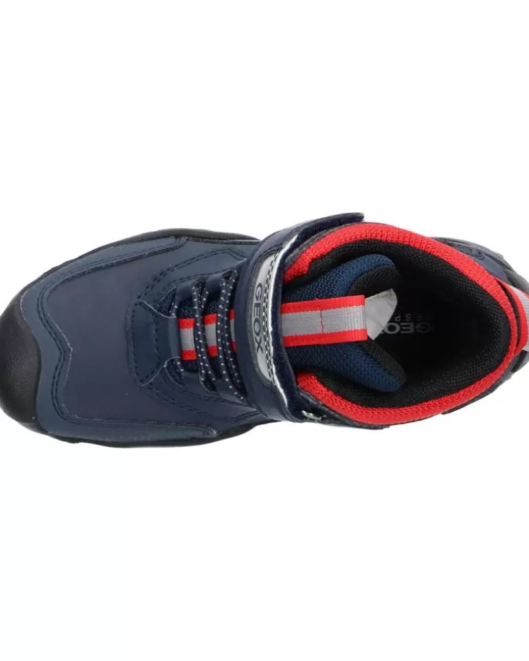 GEOX Botines De Mujer Y Niño J261Wb 0Cebu J New Savage C0735 Navy-Red Fashion