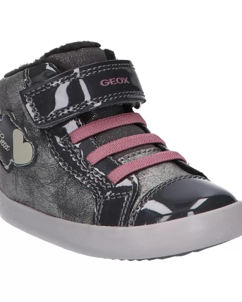 GEOX Botines De Niña B041Mb 0Pvhh B Gisli Girl C1357 Gun Hot