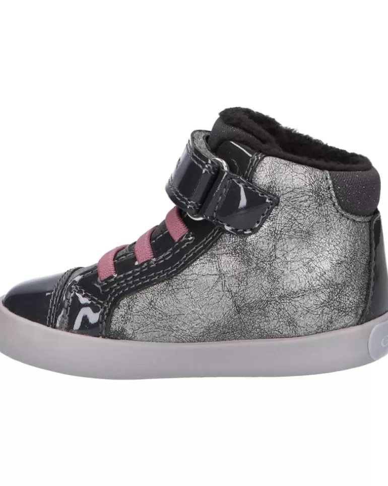 GEOX Botines De Niña B041Mb 0Pvhh B Gisli Girl C1357 Gun Hot
