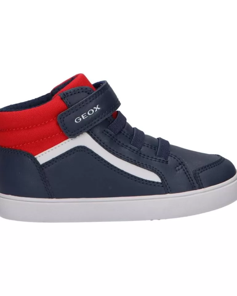 GEOX Botines De Niño B361Nd 05410 B Gisli C0735 Navy-Red Shop