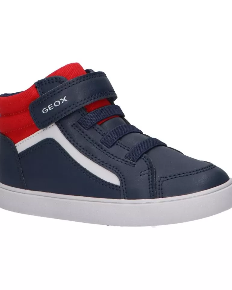 GEOX Botines De Niño B361Nd 05410 B Gisli C0735 Navy-Red Shop