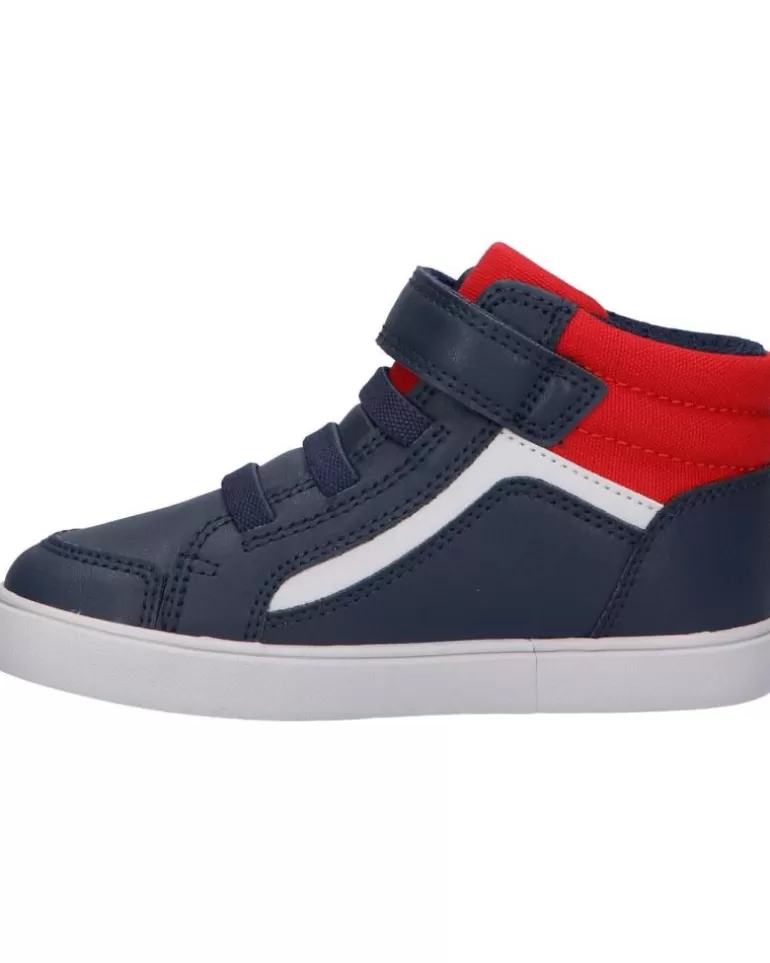 GEOX Botines De Niño B361Nd 05410 B Gisli C0735 Navy-Red Shop