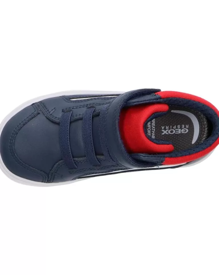 GEOX Botines De Niño B361Nd 05410 B Gisli C0735 Navy-Red Shop