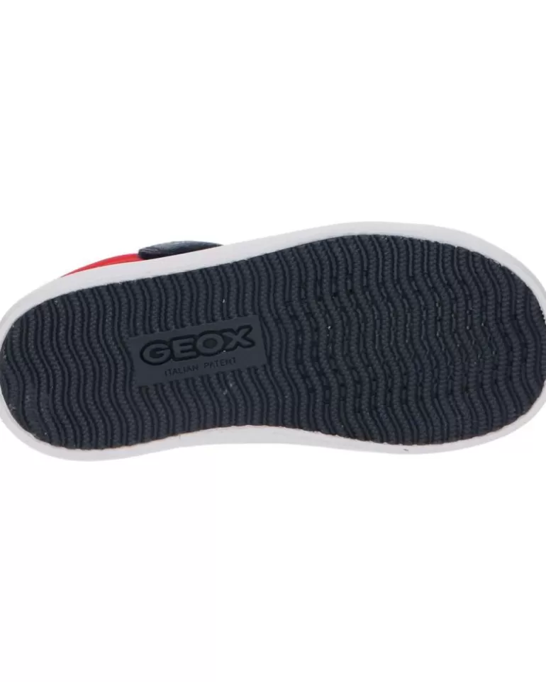 GEOX Botines De Niño B361Nd 05410 B Gisli C0735 Navy-Red Shop