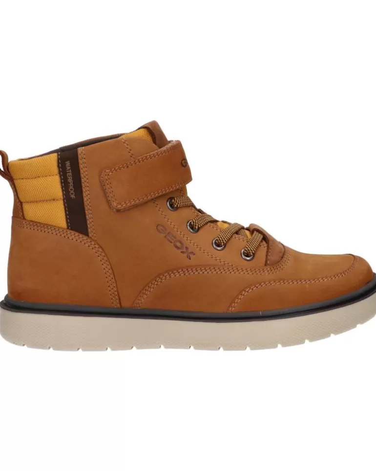 GEOX Botines De Niño J167Ta 032Fu J Riddock Boy Wpf C2286 Dk Yellow-Brown Cheap