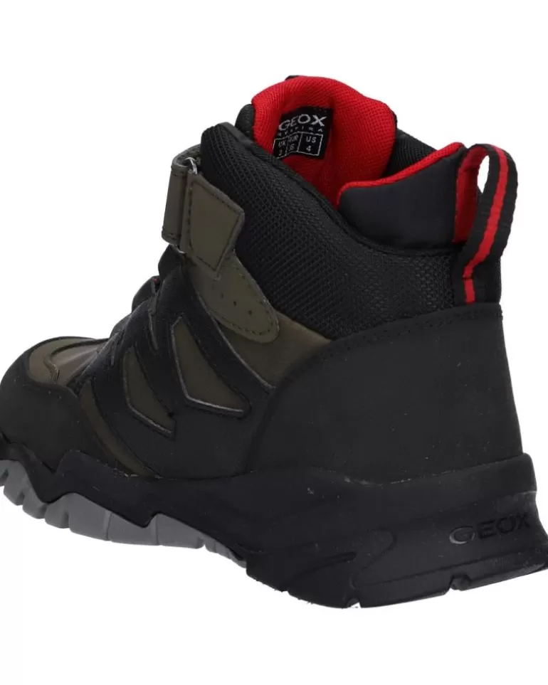 GEOX Botines De Niño J26Hbc 0Mefu J Montrack Boy B Abx C0498 Military-Black Cheap
