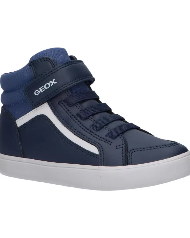 GEOX Botines De Niño J365Cc 05410 J Gisli C0700 Navy-Avio New