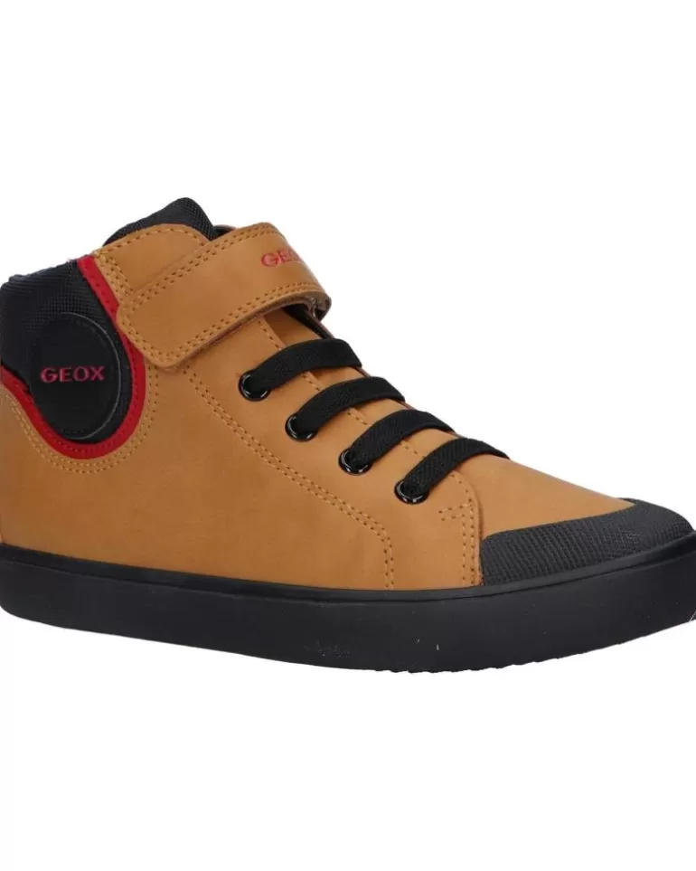 GEOX Botines De Niño J365Cf 0Mefu J Gisli C2G9B Dk Yellow-Black Cheap
