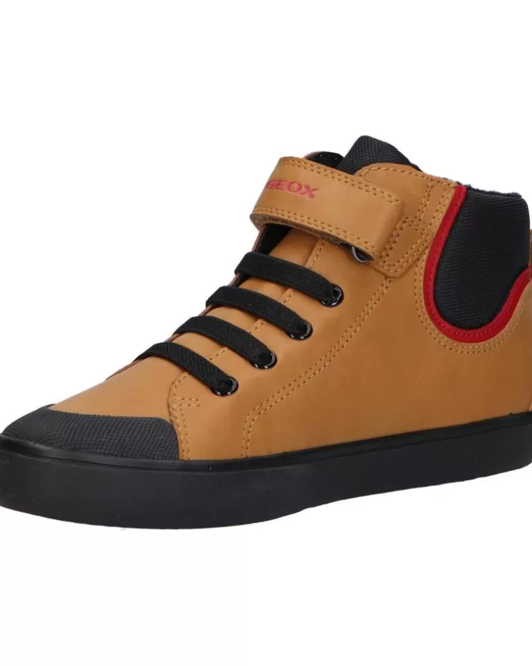 GEOX Botines De Niño J365Cf 0Mefu J Gisli C2G9B Dk Yellow-Black Cheap