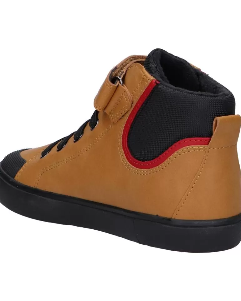 GEOX Botines De Niño J365Cf 0Mefu J Gisli C2G9B Dk Yellow-Black Cheap