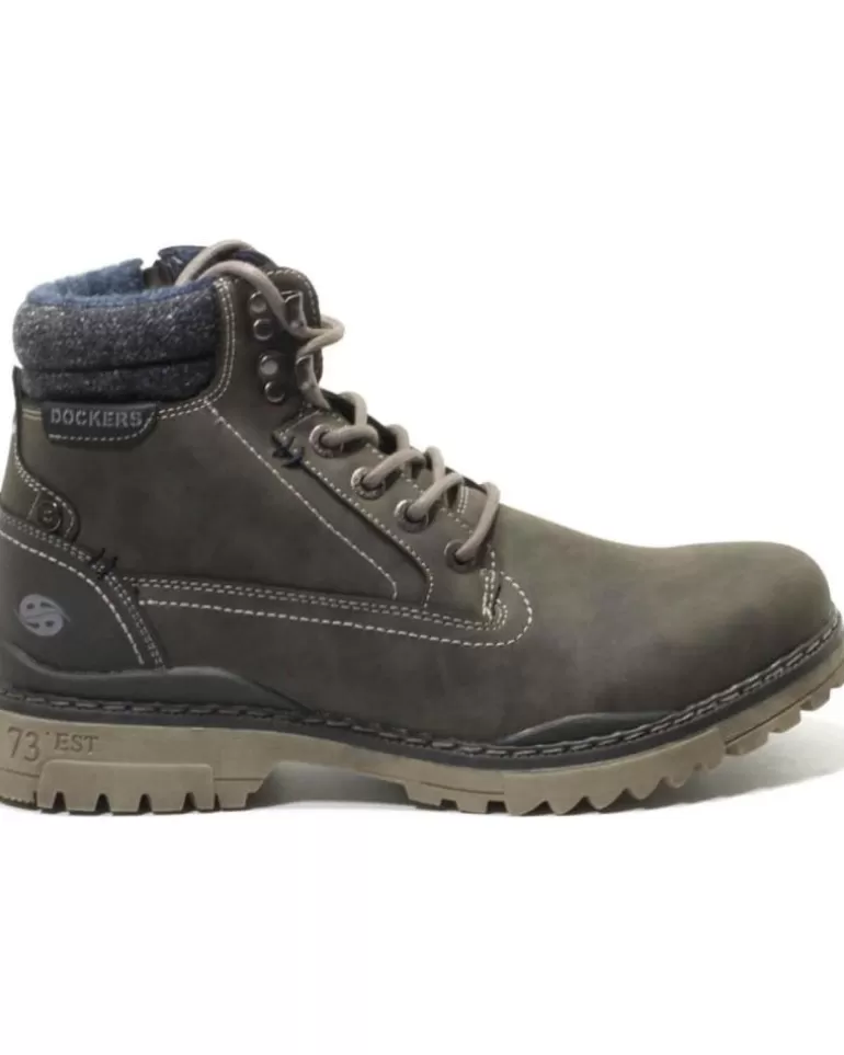 DOCKERS BY GERLI Botines De Hombre Docker By Gerli Modelo 47Ly001-620300 Gris Store
