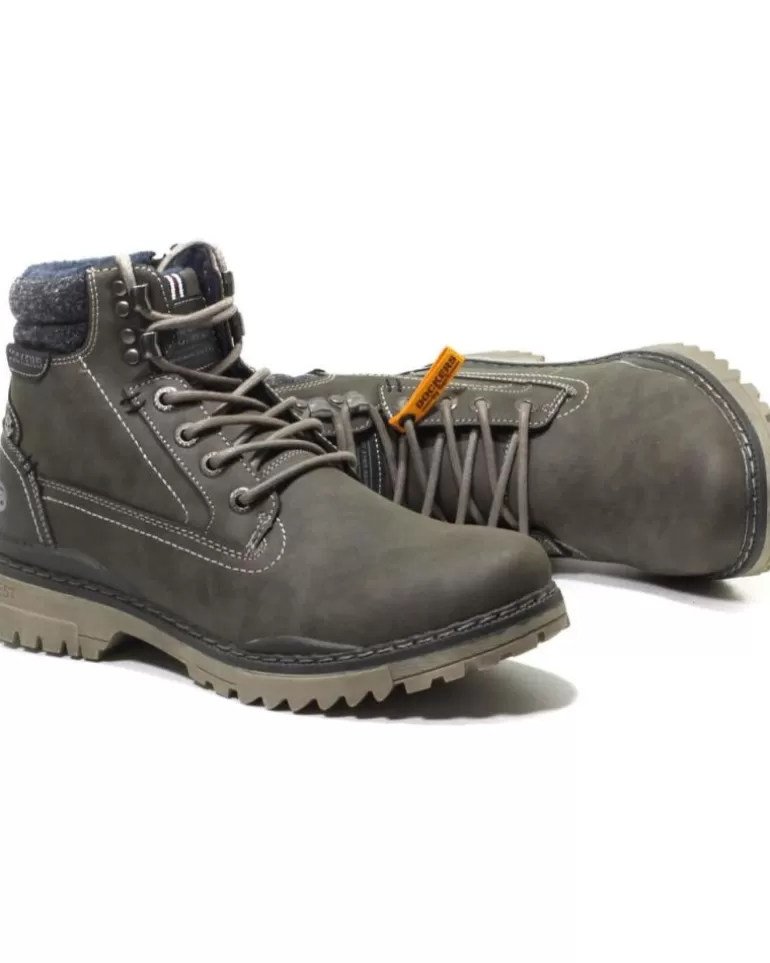 DOCKERS BY GERLI Botines De Hombre Docker By Gerli Modelo 47Ly001-620300 Gris Store