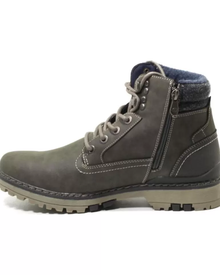 DOCKERS BY GERLI Botines De Hombre Docker By Gerli Modelo 47Ly001-620300 Gris Store