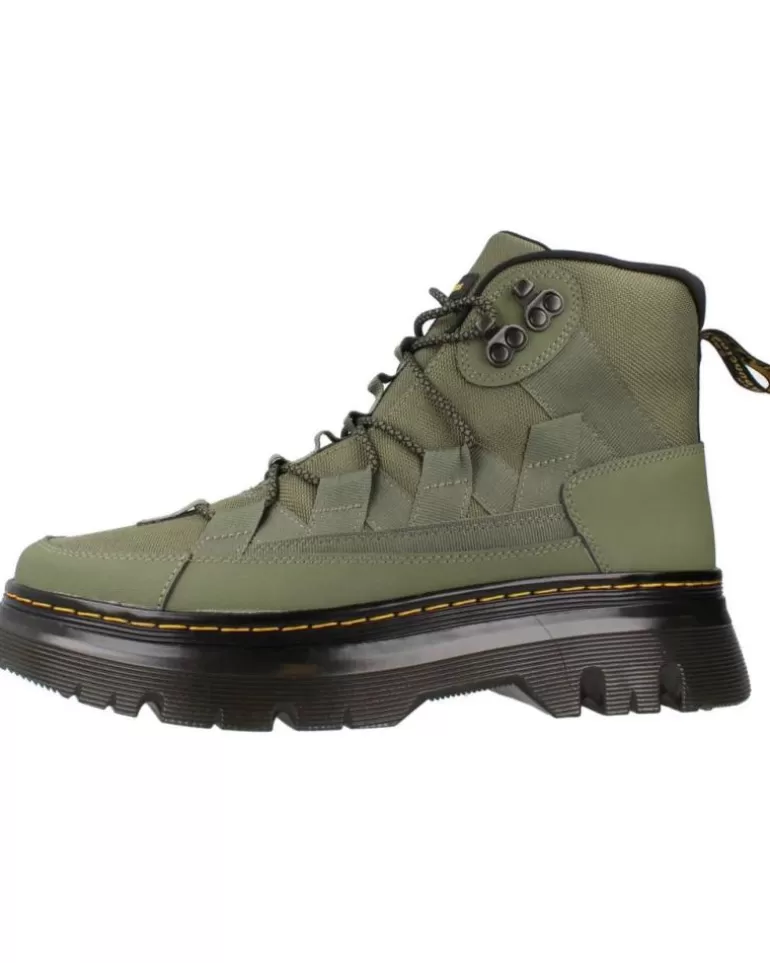 DR MARTENS Botines De Hombre Dm Boury Verde Discount