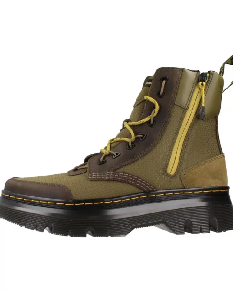 DR MARTENS Botines De Hombre Tarik Zip Verde Fashion