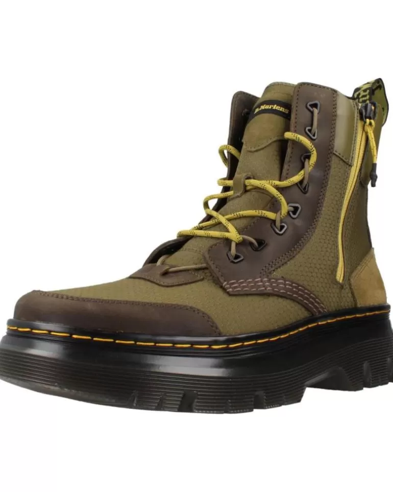 DR MARTENS Botines De Hombre Tarik Zip Verde Fashion