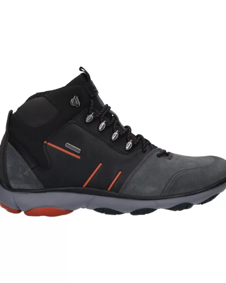 GEOX Botines De Hombre U042Va 022Me U Nebula 4 X 4 B Abx C9211 Anthracite-Black Outlet